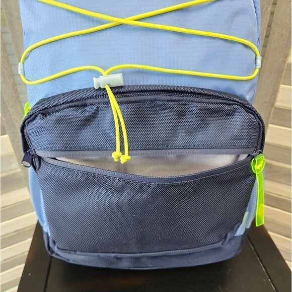 Kids' 16" Colorblock Ripstop Backpack | Cat & Jack™ Blue - Picture 9 of 12